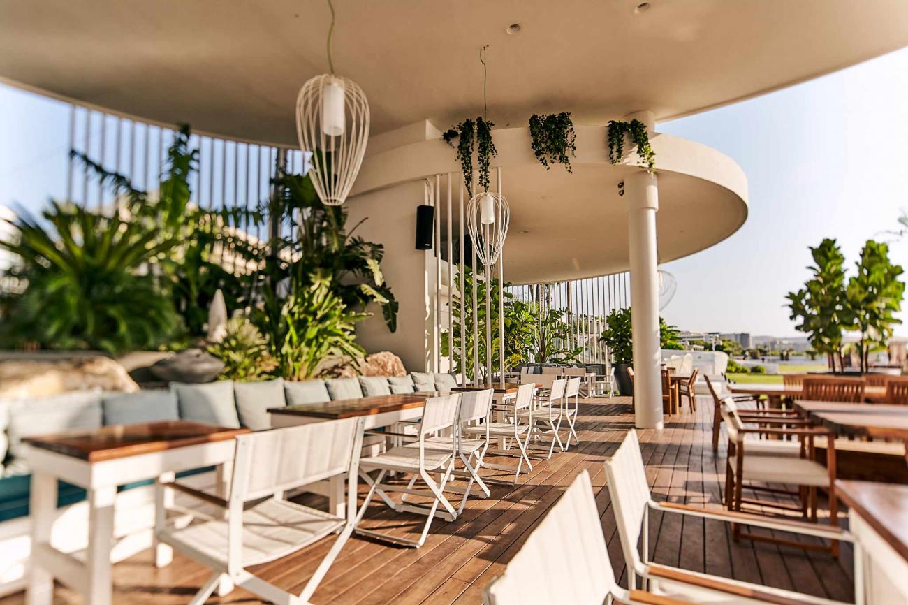 Lounge restaurant | Ammades Beach Bar Faliraki Ammoudes, Rhodes